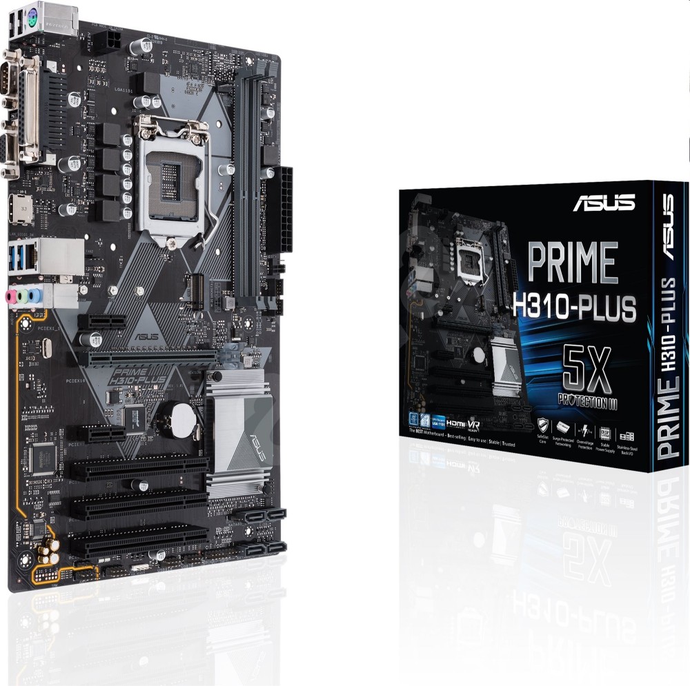 Alaplap H310 LGA1151 ASUS PRIME H310-PLUS fotó, illusztráció : PRIMEH310-PLUS