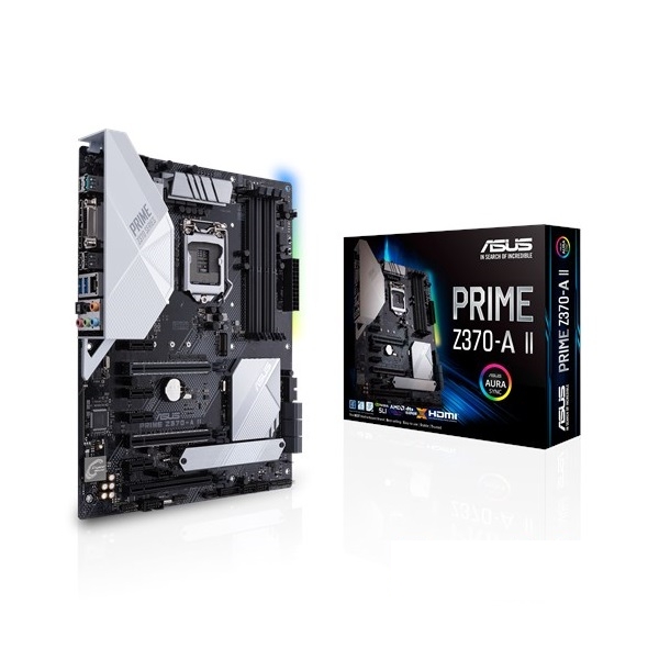 Alaplap Z370 LGA1151 ASUS PRIME Z370-A II ATX fotó, illusztráció : PRIMEZ370-AII