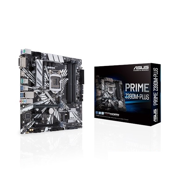 Alaplap Z390 LGA1151 ASUS PRIME Z390M-PLUS microATX fotó, illusztráció : PRIMEZ390M-PLUS