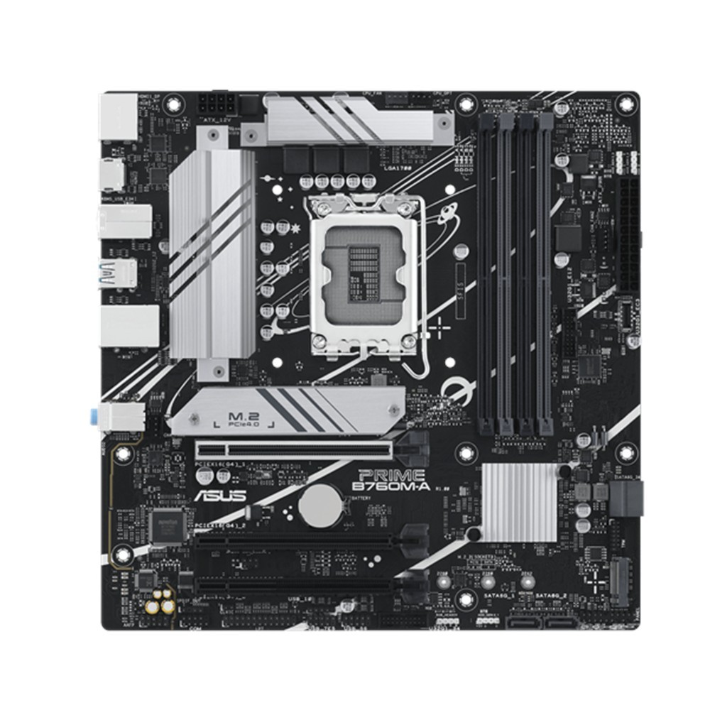 Alaplap B760 LGA1700 4xDDR5 Asus PRIME-B760M-A-CSM fotó, illusztráció : PRIME-B760M-A-CSM