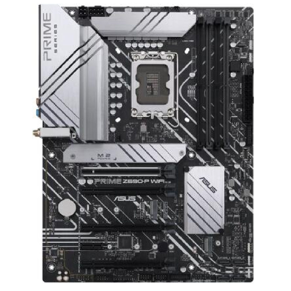 Alaplap Z690 LGA1700 4xDDR5 Asus PRIME Z690-P ATX fotó, illusztráció : PRIME-Z690-P