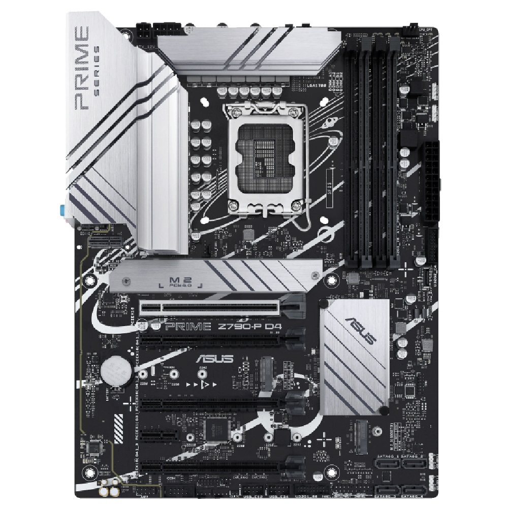 Alaplap Z790 LGA1700 4xDDR5 Asus PRIME Z790-P ATX fotó, illusztráció : PRIME-Z790-P