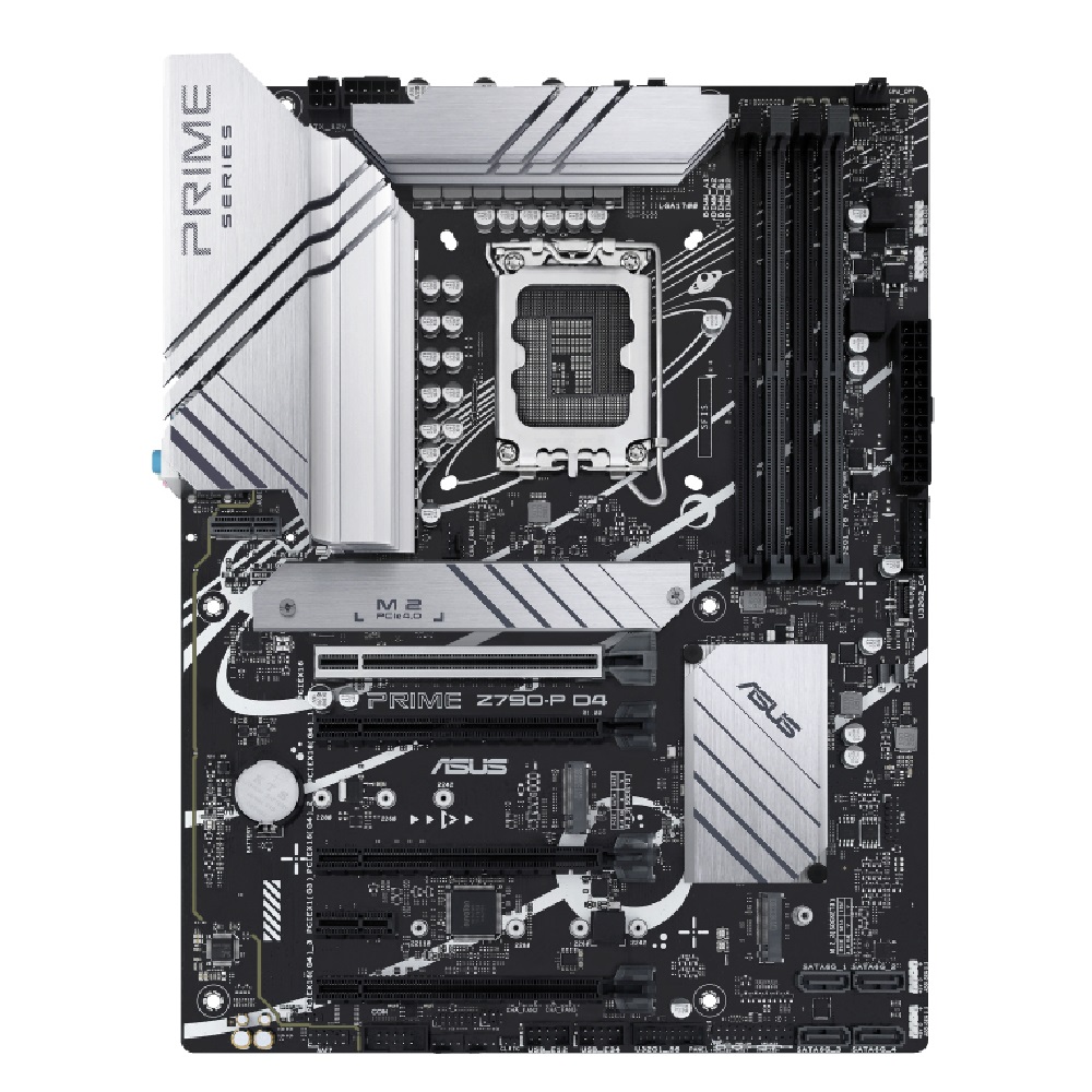 Alaplap Z790 LGA1700 4xDDR4 Asus PRIME Z790-P D4 ATX fotó, illusztráció : PRIME-Z790-P-D4