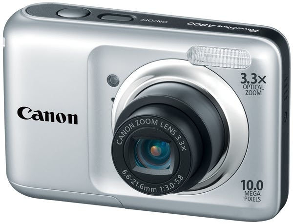 Canon PowerShot A800 fényképezőgép, ezüst fotó, illusztráció : PSA800-S