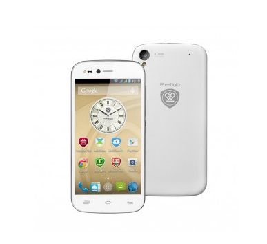 Dual sim mobiltelefon 5  IPS QC Android 512MB/4GB 0.3MP/8MP fehér fotó, illusztráció : PSP3502DUOWHITE