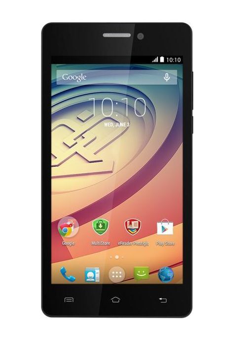 Dual sim mobiltelefon 5  TN QC Android fekete PRESTIGIO WIZE C3 fotó, illusztráció : PSP3503DUOBLACK