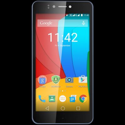 Mobiltelefon 5.3  720 x 1280 QC 1GB+8GB Android 5.0 Prestigio MUZE PSP3530 fotó, illusztráció : PSP3530DUOBLACK