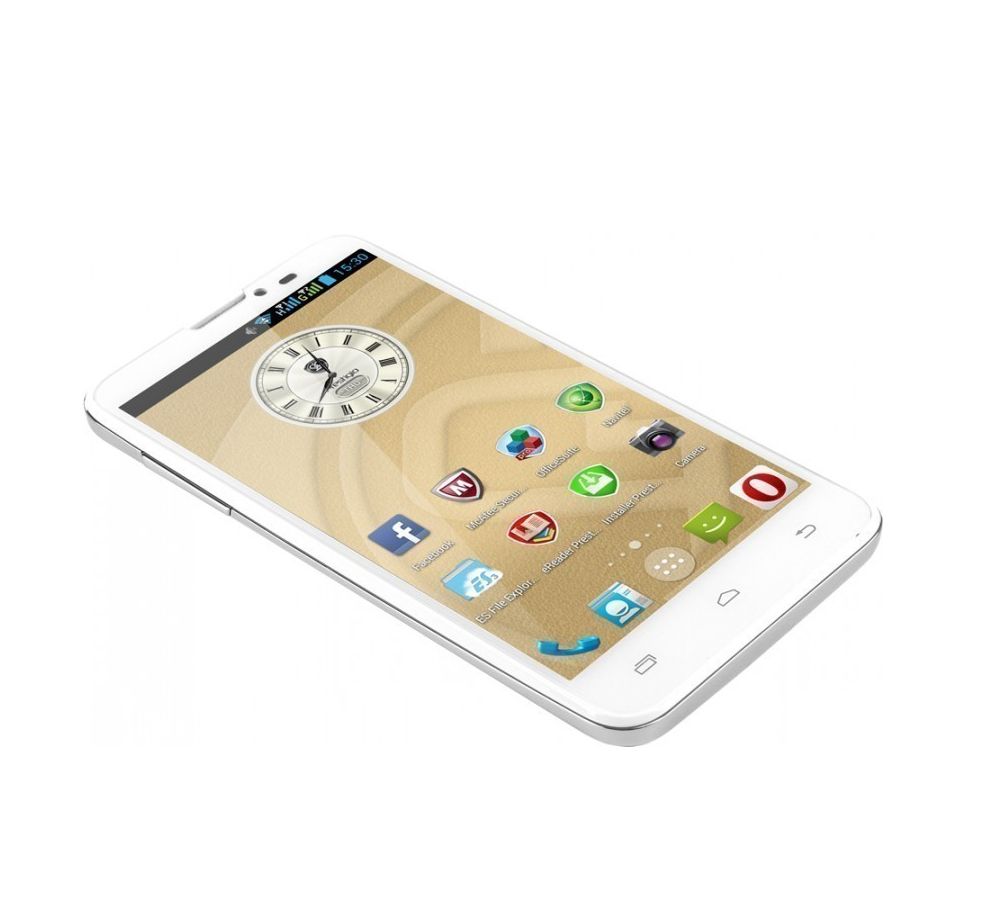Dual sim mobiltelefon 5.3  FWVGA QC Android 1GB/4GB 8.0MP/ 1.2MP fehér fotó, illusztráció : PSP5307DUOWHITE