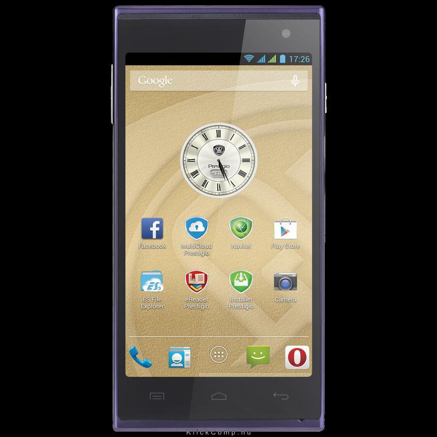 MultiPhone PSP5505 DUO Dual sim,5.0  IPS HD 720x1280, Quad Core MT6582, Android fotó, illusztráció : PSP5505DUOBLUE