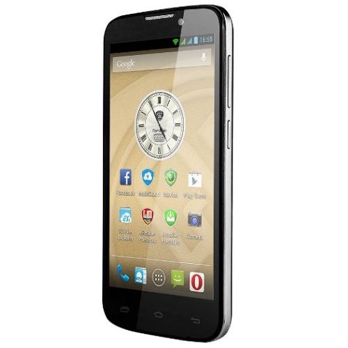 Dual sim mobiltelefon 5  qHD IPS QC Android 1GB/4GB 8.0MP/2.0MP fekete fotó, illusztráció : PSP5517DUO_BK_B