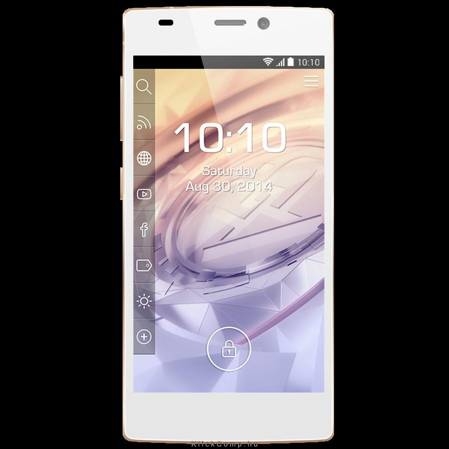 Single sim mobiltelefon 5  FHD Dual Gorilla Glass Octa Core Android 2GB/16GB 13 fotó, illusztráció : PSP7557WHITE