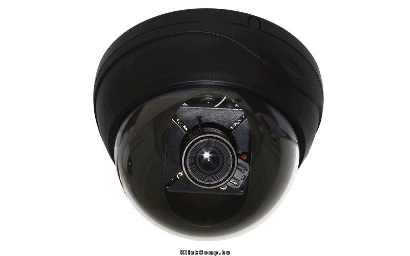 Dome kamera analóg, beltéri, CMOS, 520TVL, 3,6mm fotó, illusztráció : PS-CM520