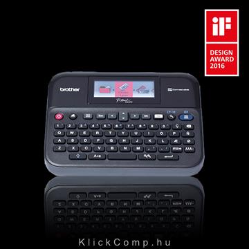 Címkenyomtató TZe szalag 3.5 mm-től 24mm-ig BROTHER PTD600VPYJ1 fotó, illusztráció : PTD600VPYJ1