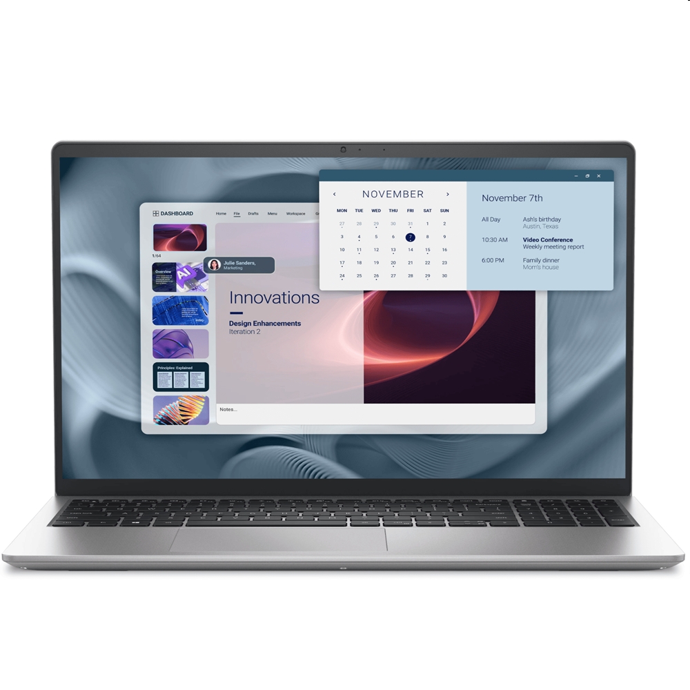 Dell Pro laptop 15,6  1920x1080 Core i5-1334U 16GB 1TB Linux fotó, illusztráció : PV15250-17