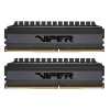 8GB DDR4 memória 3200MHz 2x4GB Patriot Viper 4 Blackout Dual Channel