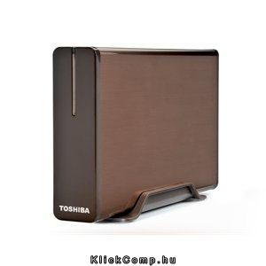 Toshiba Külső HDD 3.5  2TB STOR.E ALU2, Brown USB2.0 fotó, illusztráció : PX1639M-1HL0