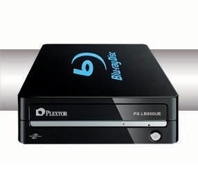 Plextor USB eSATA 12x dobozos lightscribe fekete Blu-Ray író 24 hónap fotó, illusztráció : PX-LB950UE