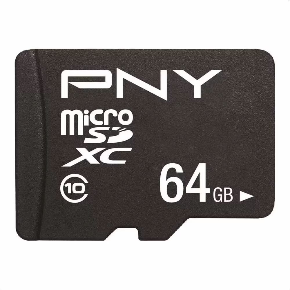 64GB Memória-kártya microSDXC Performance Plus Class10 +adapterrel PNY - Már ne fotó, illusztráció : P-SDU64G10PPL-GE