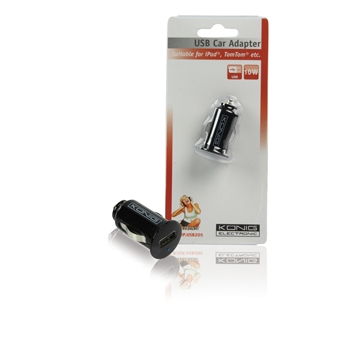 KONIG USB AUTÓS ADAPTER fotó, illusztráció : P.SUP.USB205