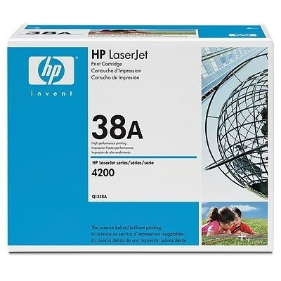 HP 38A fekete toner fotó, illusztráció : Q1338A