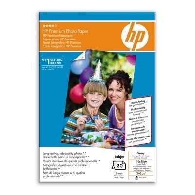 hp prem. ph. paper gl. 10x15, 240g 20lap. fotó, illusztráció : Q1991A