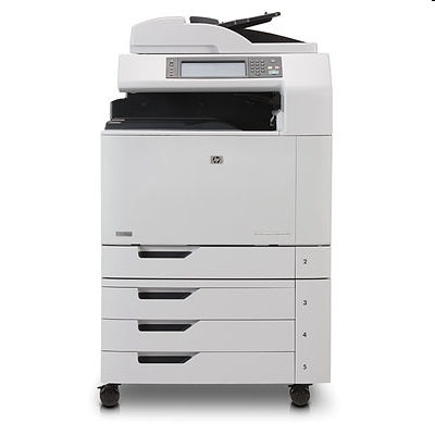hp color laserjet CM6040f multifunkciós nyomtató nyomtató / másoló / e-mail kül fotó, illusztráció : Q3939A