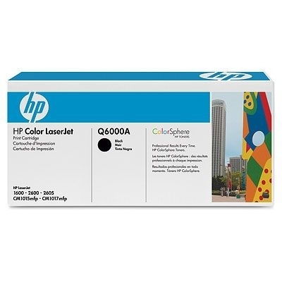 HP 124A fekete toner fotó, illusztráció : Q6000A