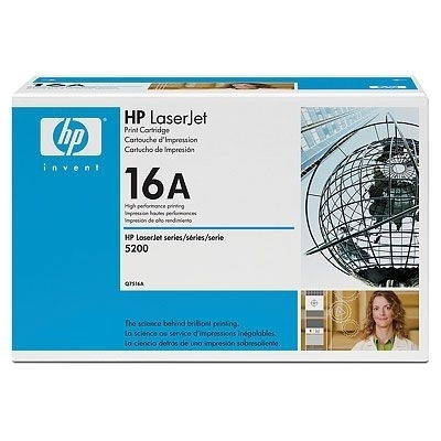 hp lj toner 5200 fotó, illusztráció : Q7516A