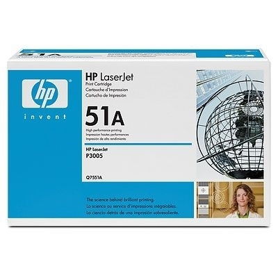 hp lj toner P3005 fotó, illusztráció : Q7551A