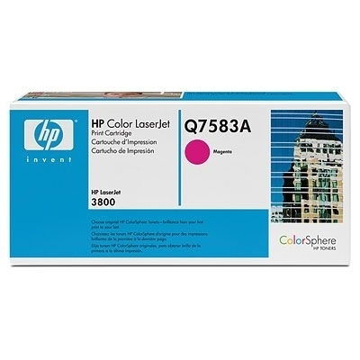 hp toner cartridge, magenta clj3800/CP3505 fotó, illusztráció : Q7583A