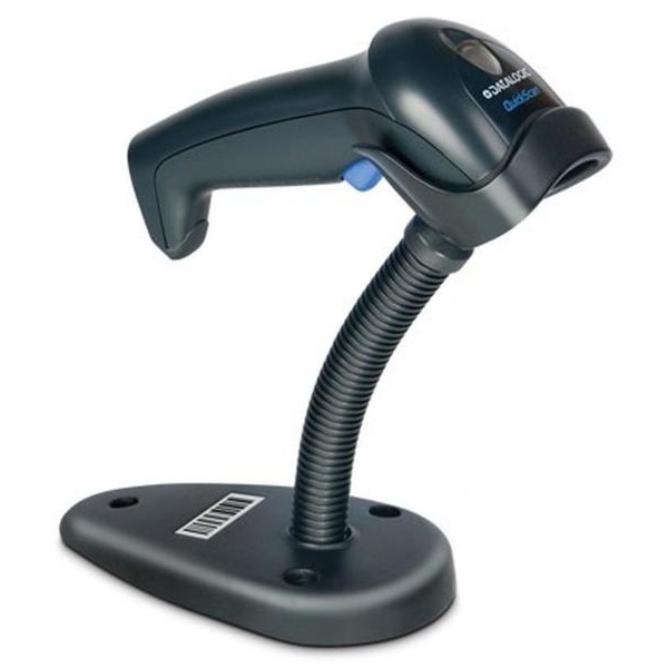 Vonalkódolvasó 2D Datalogic Quickscan QD2430 USB kit állvánnyal fekete fotó, illusztráció : QD2430-BKK1S