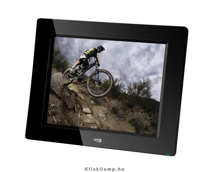 Rollei Pictureline 8000 8  fekete digitális képkeret fotó, illusztráció : R30195