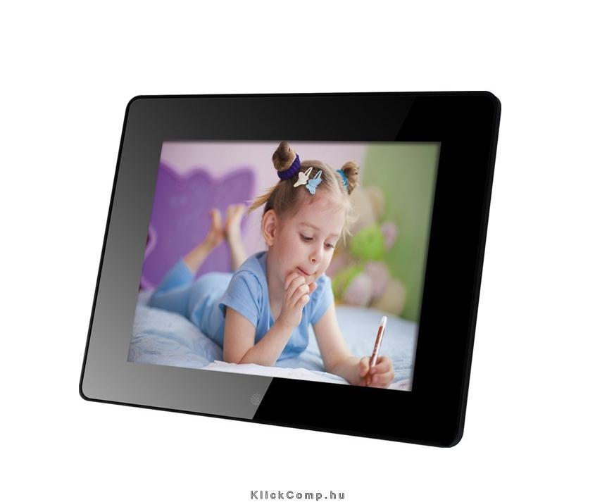 Rollei Pictureline 8100 MM 8  fekete digitális képkeret fotó, illusztráció : R30196