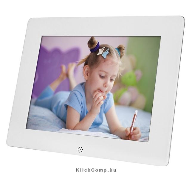 Rollei Pictureline 8000 8  fehér digitális képkeret fotó, illusztráció : R30199