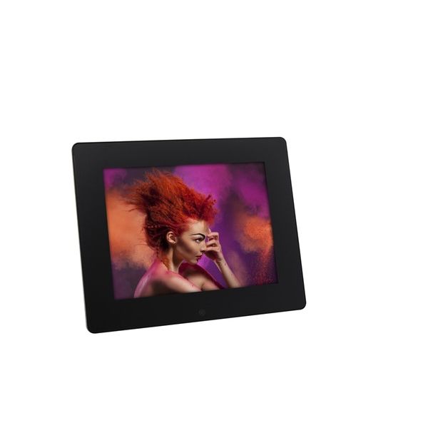 Digitális képkeret 8  fekete HD Rollei Pissarro DPF-80 fotó, illusztráció : R30208