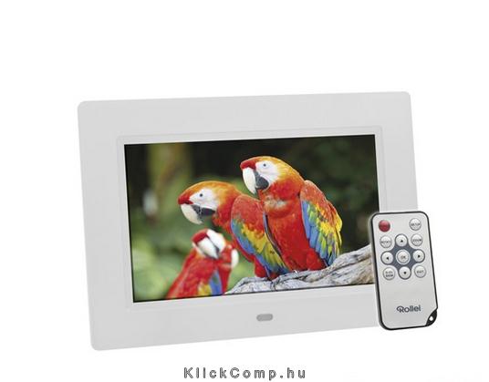 Rollei Degas DPF-70 7  fehér digitális képkeret fotó, illusztráció : R30218