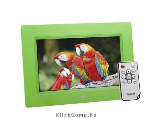 Rollei Degas DPF-70 7  zöld digitális képkeret fotó, illusztráció : R30221