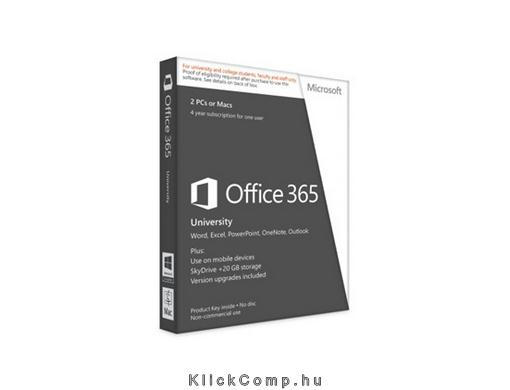 Office365 University 32/64 Hungarian Subscr4YR Oktatási E Hungary Only Mediales fotó, illusztráció : R4T-00066
