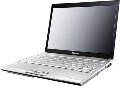 Toshiba Portégé Notebook Core2Duo U7700 1.33G 2G HDD 160G VB+XP DVD HU Toshiba fotó, illusztráció : R500-11ZHU