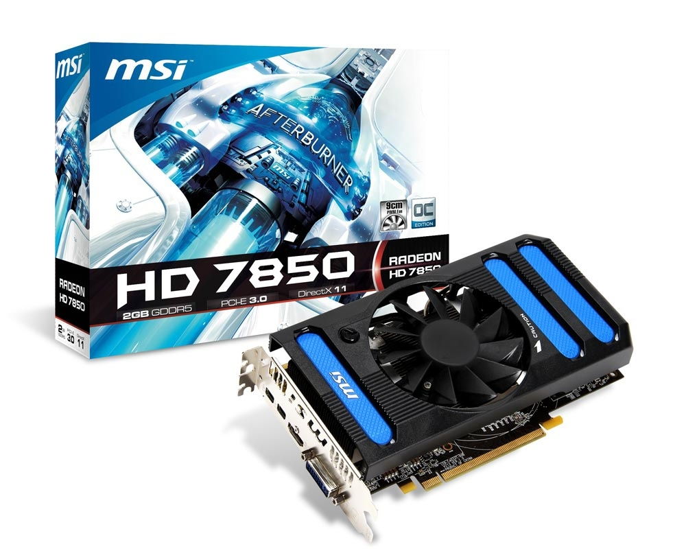 R7850-2GD5/OC AMD 2GD GDDR5 256bit PCI-E videokártya fotó, illusztráció : R7850-2GD5_OC