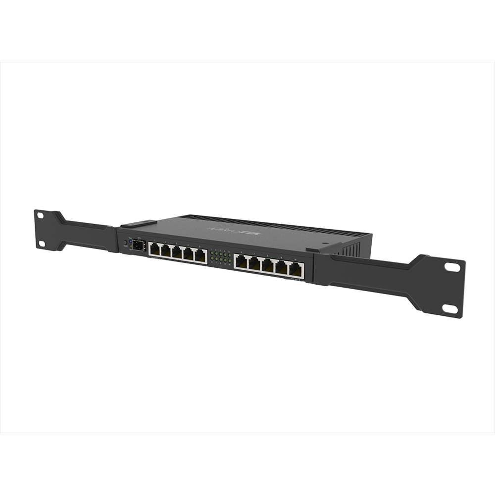 MikroTik RB4011iGS+RM 10port GbE LAN/WAN 1xSFP+ Smart router - Már nem forgalma fotó, illusztráció : RB4011IGS-RM