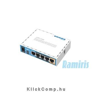 WiFi Router MikroTik hAP ac lite RB952Ui-5ac2nD-TC L4 64Mb Dual-band Vezeték né fotó, illusztráció : RB952UI-5AC2ND-TC