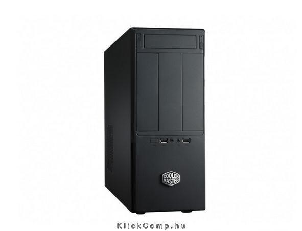 Számítógépház Elite 361 táp nélküli fekete ATX ház fotó, illusztráció : RC-361-KKN1