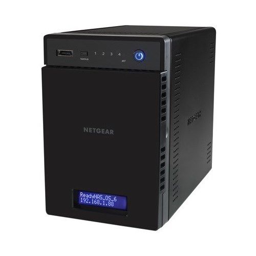 NAS 4 HDD hely Intel Atom Dual Core 2,1 GHz, READYNAS -100EUS 4 BAY DISKLESS fotó, illusztráció : RN31400