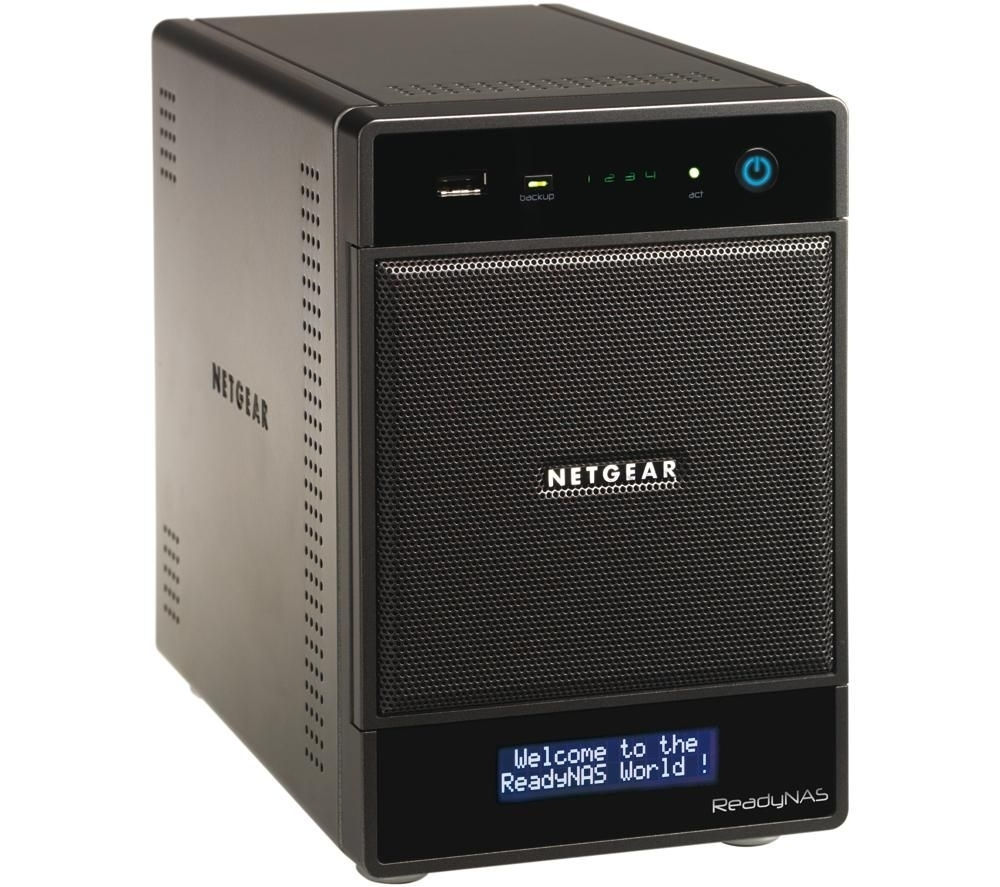 RNAS ULTRA 4 PLUS diskless, iSCSI, Intel 1,66 GHz dual core fotó, illusztráció : RNDP400U