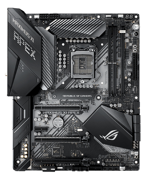 Alaplap Z390 LGA1151 ASUS ROG MAXIMUS XI APEX ATX fotó, illusztráció : ROGMAXIMUS-XI-APEX