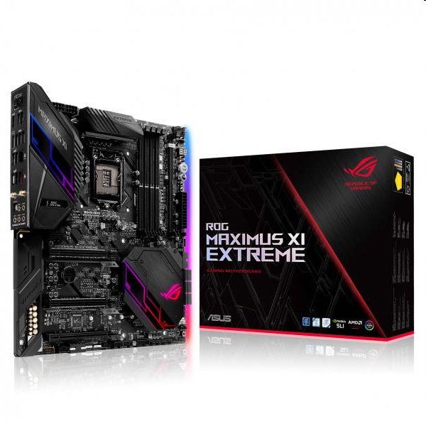 Alaplap Z390 LGA1151 ASUS ROG MAXIMUS XI EXTREME Extended ATX fotó, illusztráció : ROGMAXIMUS-XI-EXTREM