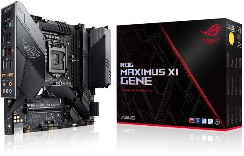 Alaplap Z390 LGA1151 ASUS ROG MAXIMUS XI GENE microATX fotó, illusztráció : ROGMAXIMUS-XI-GENE