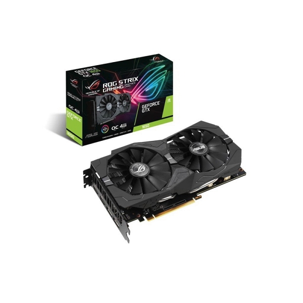 VGA GTX1650 128bit ASUS ROG-STRIX-GTX1650-O4G-GAMING videokártya fotó, illusztráció : ROGSTRIXGTX1650O4G