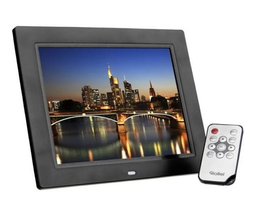 Rollei Pictureline 5084 8,4  fekete digitális képkeret fotó, illusztráció : ROLLEI53910